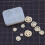 Silicone Mold for Crafting Lotuses Root Models Doll House 6