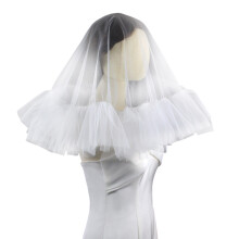 Exquisites Lace Veil without Comb Stylish Temperament Veils