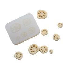 Silicone Mold for Crafting Lotuses Root Models Doll House