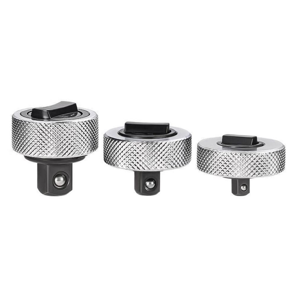 3Pcs 1/4Inch 3/8Inch 1/2Inch Ratchet Handle Bit Driver Ratchet 7627000064936
