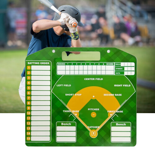 Baseball Coaching Board Baseball Strategy Clipboard Double Sided 1