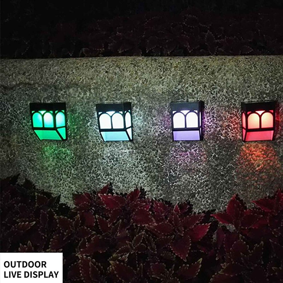 (C) 4pcs Wall Lamp Outdoor Courtyard Household Courtyard Fence Balcony Garden Villa Doorhead Doorpost Decorative Lamp-image-OPC-PKF5YG7-NEW
