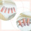 24Pcs Press On Nail Set Long Square French Gradient Stick on 7