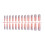 24Pcs Press On Nail Set Long Square French Gradient Stick on 4