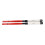 Percussion Accessories 1 Pair Jazz Drum Brushes ABS Nylon Wire Red White 9