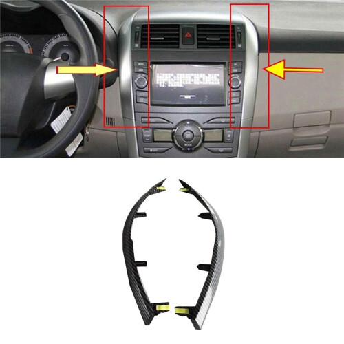 set dashboardluchtroosters voor Altis 07-13 1