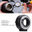 Adaptateur d'objectif EF vers RF Autofocus Ouverture 104 g RP 3