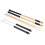 Drum Stick Brush Set Comfortable Grip Sturdy Wood 15