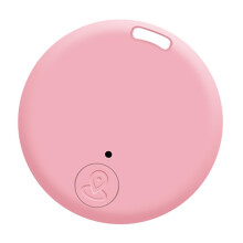 Pet Tracker for Cats | Stick-On Remote Finder Tracker Tags for Keys and Phones, Light Pink, 42 Feet Range, Compact Design