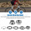 Casque de vélo de course à pignon fixe 22,2 mm, 1 pouce, argent 6