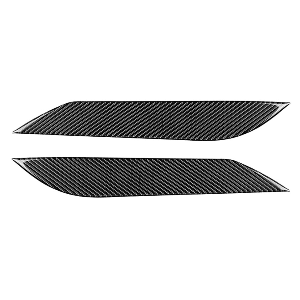 Pair Of Carbon Fiber Headlight Eyebrow Eyelid Trim 8320539092454
