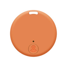 GPS Tracker for Cats | Smart Anti-Lost GPS Tag for Pets, Keys, Wallets, Vehicles - Orange, Lightweight, Durable Design