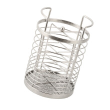 Stäbchenhalter aus Edelstahl 16,5  11 cm 12,7 oz