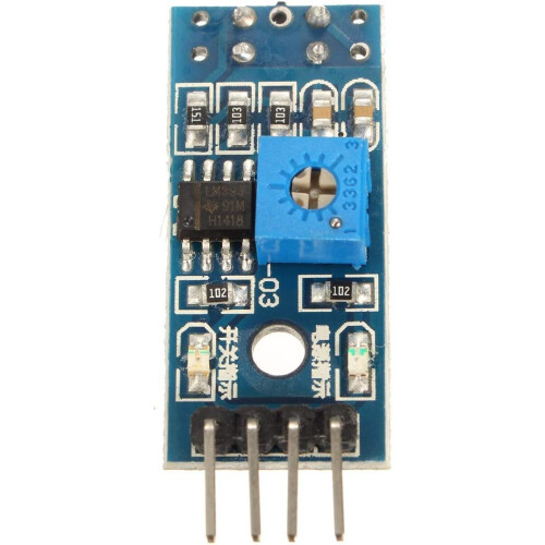 TCRT5000 Infrared Reflective Switch Sensor Module - 10Pcs Line Track IR Barrier Detection for Robotics Projects 2