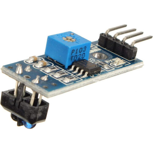 TCRT5000 Infrared Reflective Switch Sensor Module - 10Pcs Line Track IR Barrier Detection for Robotics Projects 1