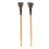 2Pcs Drum Stick Brush Wood Retractable Wire 1