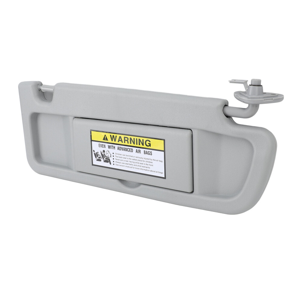 Durable Anti-Glare Sun Visor Clip-On For Civic Grey 4611348902299