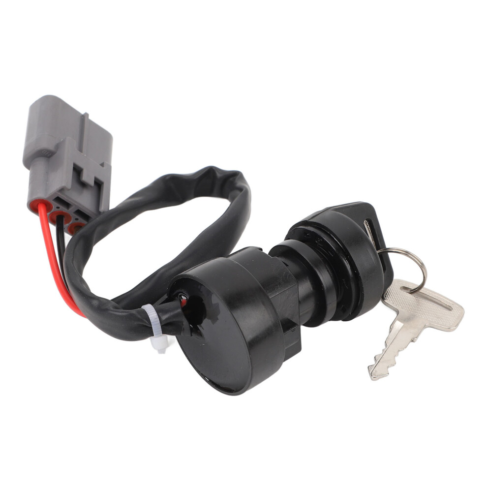 Reliable 3-Wire Atv Ignition Switch With Key For Grizzly 700 Yfm700 Fi Easy Use 5011348902616