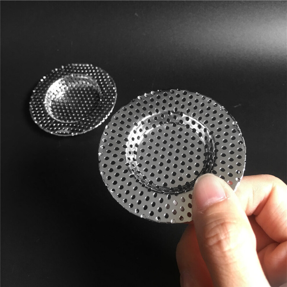 3.5In Kitchen Sink Strainer - Stainless Steel Wide Rim No Rust 8451348902853