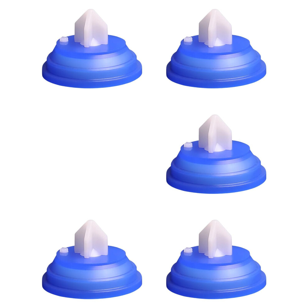 5Pcs Toilet Seal Set Silicone Gaskets For Bathroom Tanks, M9909 Water Saving Toilet Seal Rings For Secure Bowl Connection 9016109778154