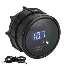 2in 2-In-1 12V Air Fuel Ratio Gauge Voltmeter LED