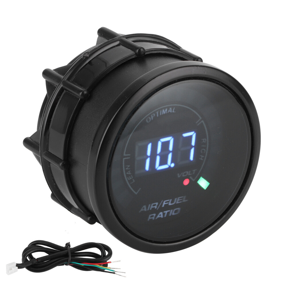 2In 2-In-1 12V Air Fuel Ratio Gauge Voltmeter Led 8320539093338