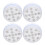 4Pcs Submersible LED Lights Inground Pool Lights 10