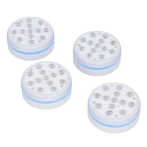 4Pcs Submersible LED Lights Inground Pool Lights 2
