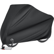 Bike Cover Outdoor Waterproof Bike Cover Rain Sun UV Dustproof Windproof with Keyhole