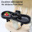 Multifunctional Stroller Snack Tray with Adjustable Cup Holder, Snack Organizer for Most Baby Strollers, Portable Accessory 5