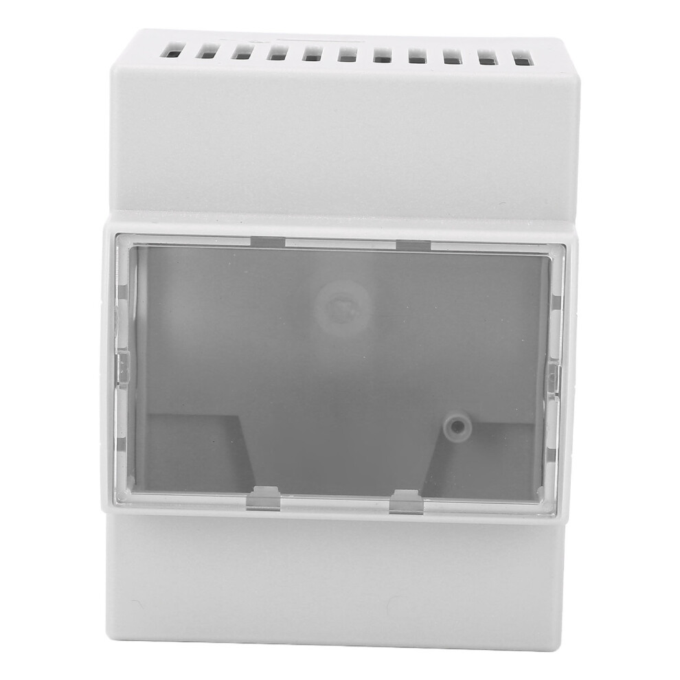 Electronic Din Rail Power Box Abs Housing For Pi 5B Heat Sink 9361348906258