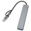 Hub USB-C 7 en 1 5 puertos USB + 2 puertos USB-C 12