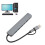 Hub USB-C 7 en 1 5 puertos USB + 2 puertos USB-C 16