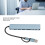Adattatore multiporta USB-C 8-in-1 in alluminio 3