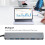 Hub USB-C 7 en 1 5 puertos USB + 2 puertos USB-C 4