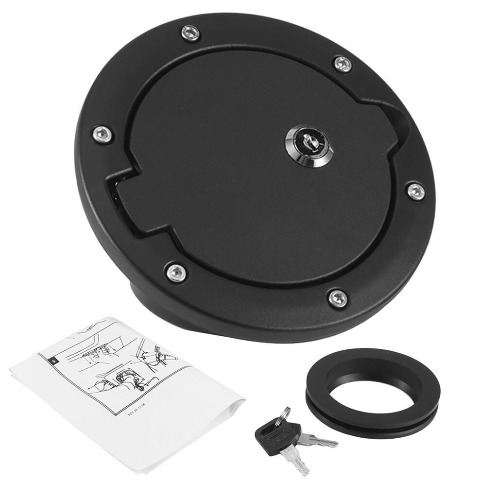 Fuel Tank Gas Cap Cover With Lock Fits For Jeep 8320539094199