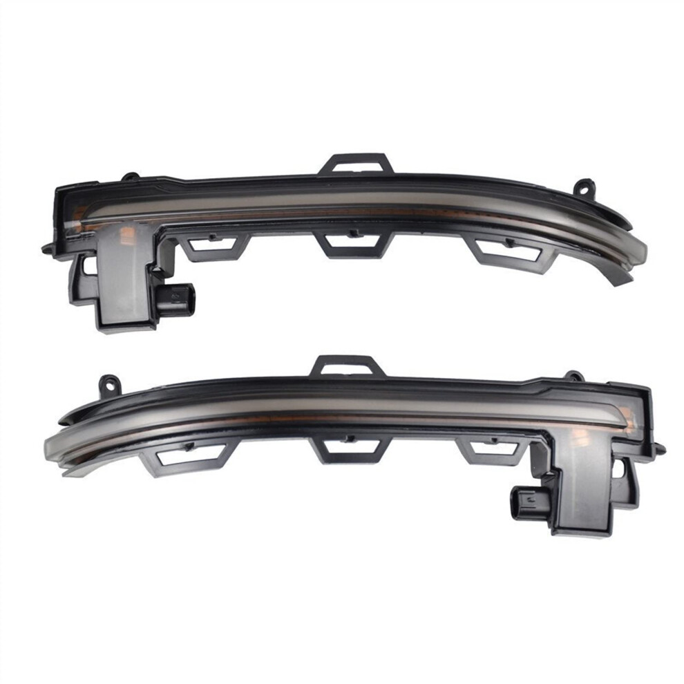 Turn Signal Car Accessories Dynamic Blinker Led Indicator Lens 2 Pieces Compatible With Bmw X3 X4 X5 X6 F25 F26 F15 F16 2014-2017 Light 9016109778666