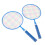 1 Pair Children Badminton Racket Set with Carrying 8