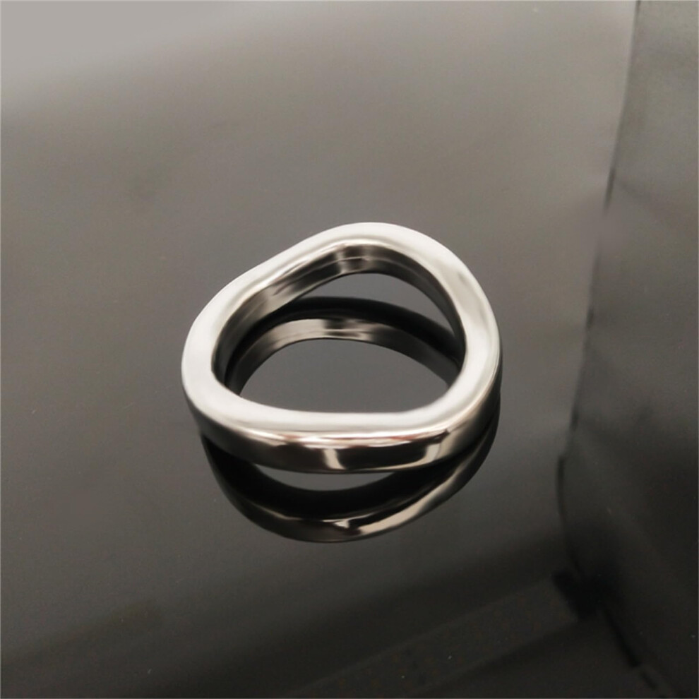Curved Cock Ring for Men 50mm - Penis Exerciser for Enhanced Long-Lasting Erections and Couples' Pleasure
