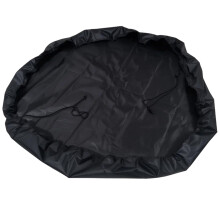 Waterproof Swimming Bag 90cm Black Wetsuit Bag for Surfing Diving Kayaking Polyester Material Large Size