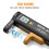 User Friendly Battery Meter Power Level Check for Convenient 5