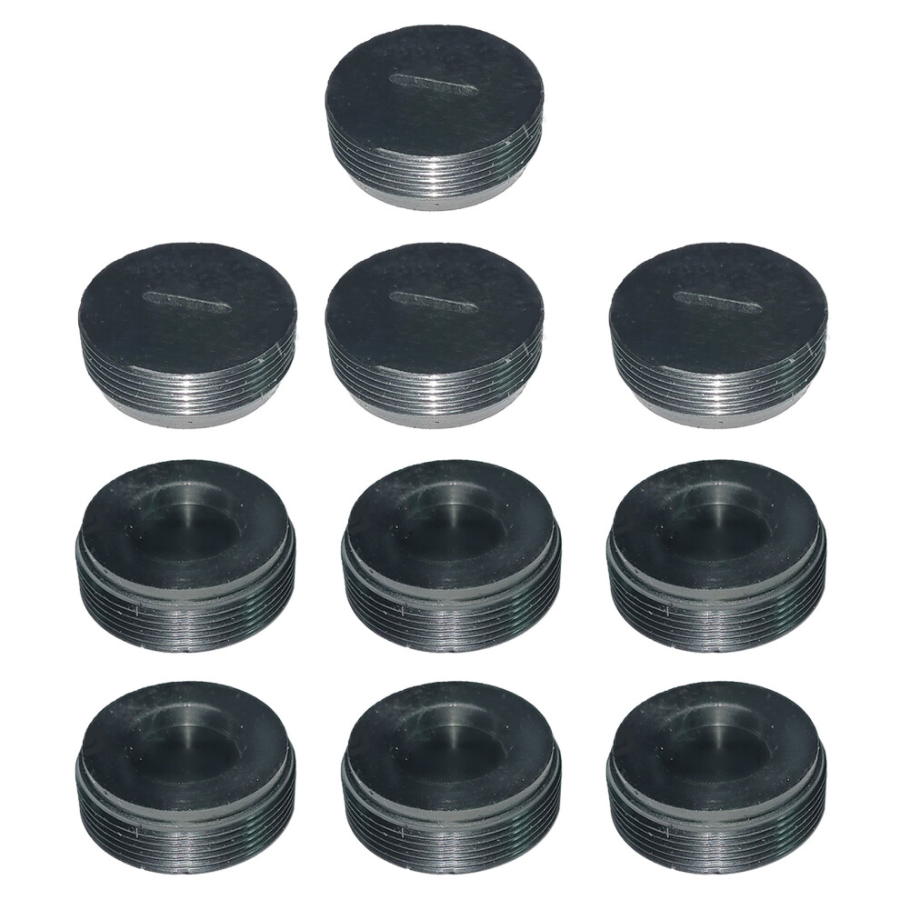 10Pcs Carbon Brush Holder Caps 24Mm 8.5Mm Thickness Electric 7627000066404