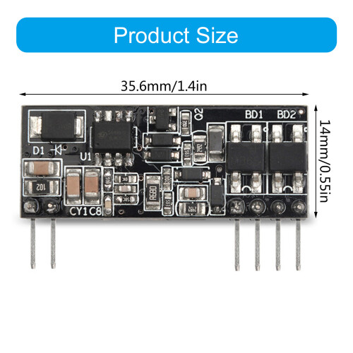 DP1435 Isolated POE Module Board Support DC12V/1A IEEE802.3af 2