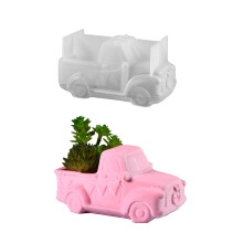 Sturdy Epoxy Resin Car Shaped Mold For Crafting Succulent