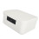 Secure 9L Double Layer White Storage Trunk with Password Lock for Files 12