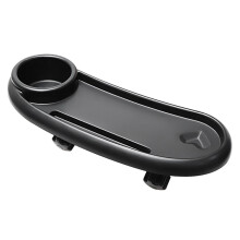 Plastic Stroller Snack Tray Cup Holder for Pram Pushchair - Easy Installation, Safe Eating, Durable Material, Universal Fit