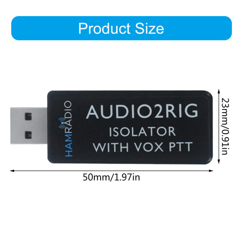 Computer Sound Card AUDIO2RIG ISOLATOR Integrated 3.5mm for 2