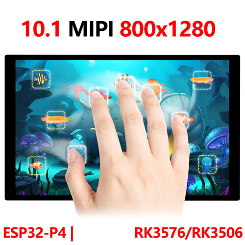 10.1 Inches IPS Display Screen 800x1280 for ESP32P4 Applications 1