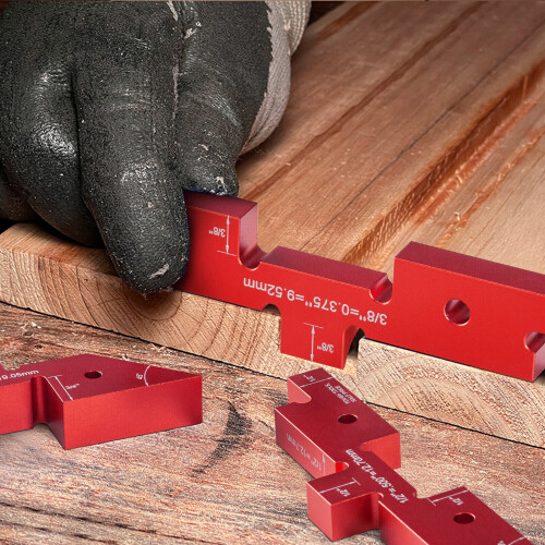 14Pcs Router Table Setup Blocks Woodworking Aluminum Precisions 1