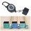 Retractable Billiard Chalks Holder Pocket Pool Cue Chalks Box 2
